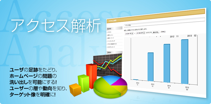 Sips Tool８つの機能～アクセス解析